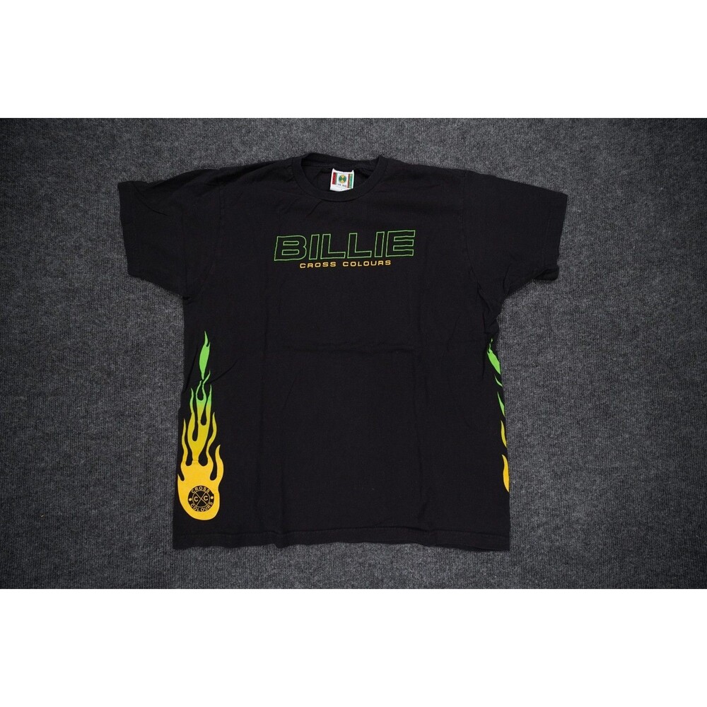 Billie Eilish Cross Colours Ya Dig Flame Tee Large